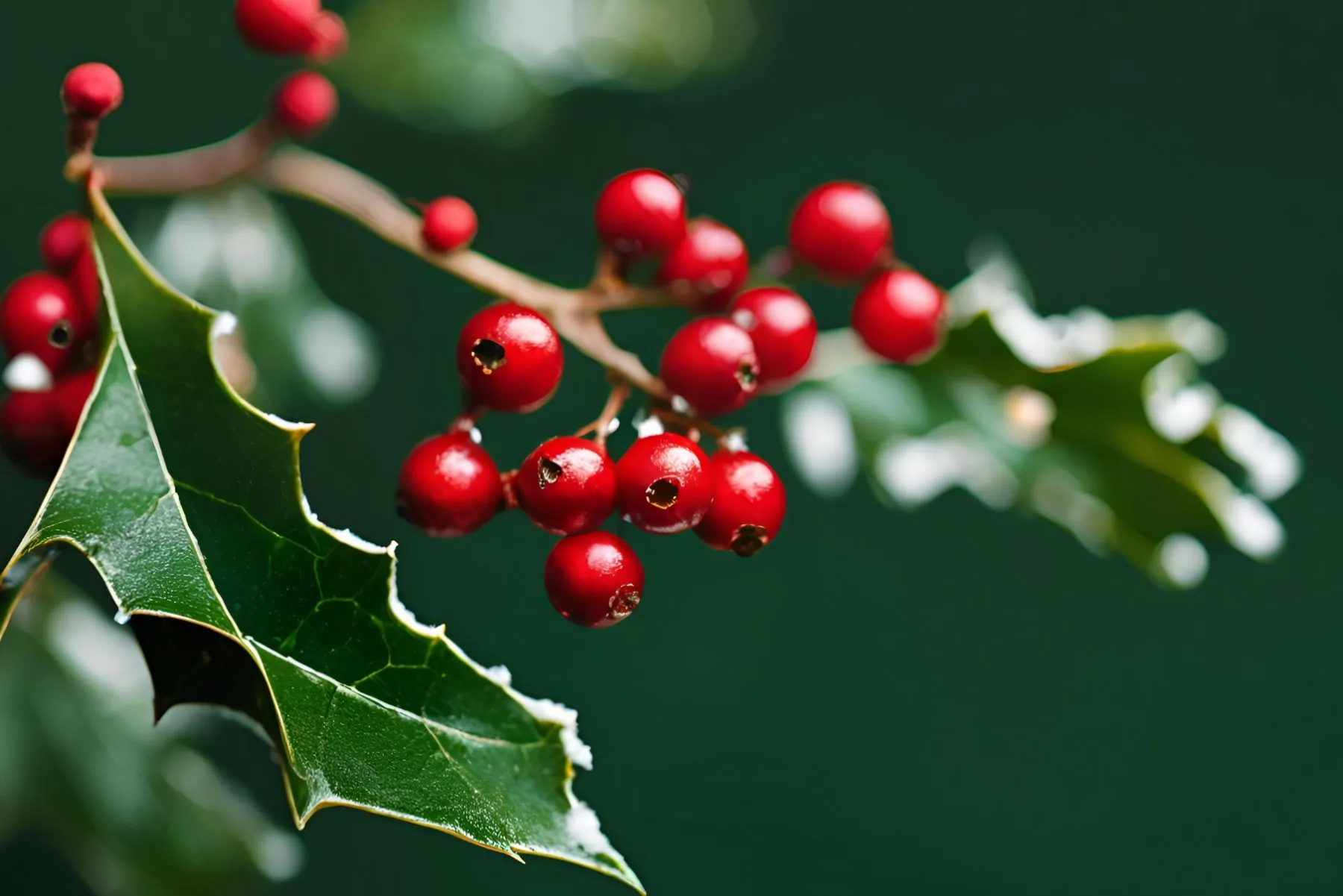 Idee per un giardino natalizio unico - Ilex aquifolium